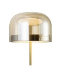 LÁMPARA DE MURO LED STUDIO GLASS ORO / ARENA AMBAR 16W 3000K 220V IP20 / Ø220 X W270 X H390MM