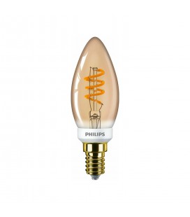 AMPOLLETA FILAMENTO PHILIPS 4W E14 2700K 300º AMBAR DIMEABLE 136LM