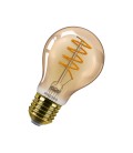 AMPOLLETA FILAMENTO PHILIPS A60 GOLD AMBAR E27 DIMEABLE 5,5W 2000K 330º 220V IP20