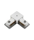 Conector Riel Tipo L Blanco Hh-2gd-l