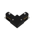 CONECTOR RIEL TIPO L / NEGRO / HH-2GD-L