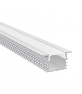 PERFIL RECTANGULAR LED STUDIO EMBUTIDO BLANCO IP20 / 2000X12MM