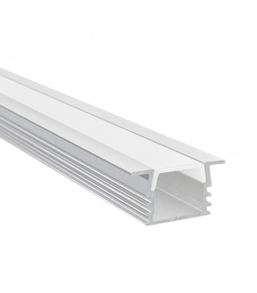 PERFIL RECTANGULAR LED STUDIO EMBUTIDO BLANCO IP20 22X11X2000MM