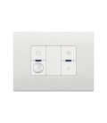 DIMMER ROT MASTER 230V BLANCO ARKE (19136.1.B) / 49X60X22MM