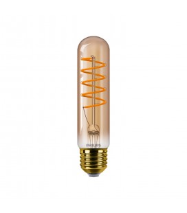 AMPOLLETA FILAMENTOS PHILIPS GOLD AMBAR 5.5W 2700K T32 E27 250LM