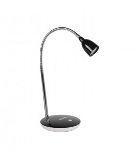 (X) LÁMPARA DE MESA LED STUDIO TULIPA 2.5W LUZ CÁLIDA NEGRA