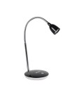 LÁMPARA DE MESA LED STUDIO TULIPA 2.5W LUZ CÁLIDA NEGRA