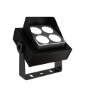 APLIQUÉ PROYECTOR LED STUDIO CUADRADO CON VISERA 4W LUZ CÁLIDA IP65