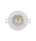 FOCO EMBUTIDO PHILIPS BLANCO BASCULANTE 6.2W 2700K IP20 500LM