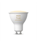 AMPOLLETA INTELIGENTE BLUETOOTH GU10 PHILIPS HUE 5W LUZ CÁLIDA A LUZ FRÍA