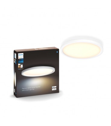 PLAFÓN REDONDO PHILIPS HUE AURELLE 21W LUZ CÁLIDA A LUZ FRÍA