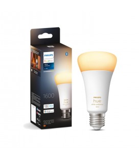 AMPOLLETA INTELIGENTE BLUETOOTH E27 PHILIPS HUE WHITE 13W LUZ CÁLIDA A LUZ FRÍA