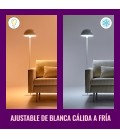 AMPOLLETA INTELIGENTE FILAMENTO E27 A60 WIZ 60W LUZ CÁLIDA A LUZ FRÍA