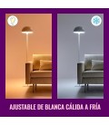 AMPOLLETA INTELIGENTE PHILIPS WIZ GLOBO 4,9W RGB LUZ CÁLIDA A LUZ FRÍA