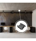 CONECTOR INTERNO LINEAL LED STUDIO PARA RIEL MAGNÉTICO SLIM