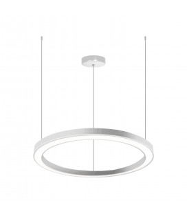 (X)LÁMPARA COLGANTE LED STUDIO TEL AVIV CIRCULAR 25W LUZ CÁLIDA ARO Ø40 BLANCA