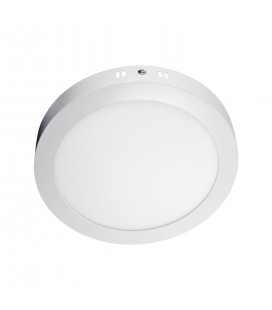 PLAFÓN LED STUDIO ALUM REDONDO 22W LUZ NEUTRA BLANCO