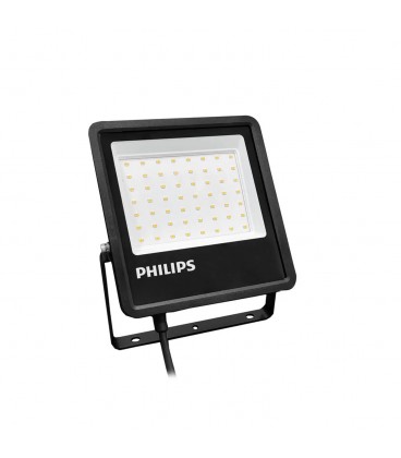 PROYECTOR PHILIPS SLIM BVP150 50W LUZ CÁLIDA NEGRO