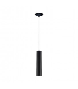 FOCO RIEL LED STUDIO MONOFÁSICO COLGANTE NEGRO ( SIN AMPOLLETA GU10 )