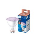 AMPOLLETA INTELIGENTE PHILIPS WIZ WIFI GU10 50W RGB