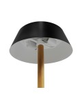 LÁMPARA DE MESA LED STUDIO MÁRMOL (SIN AMPOLLETA E27) NEGRA