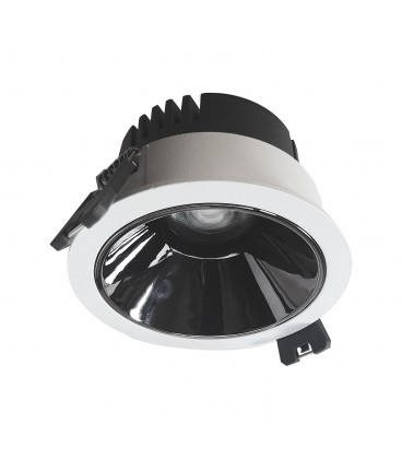 DOWNLIGHT LED STUDIO INNER 5W LUZ CÁLIDA BLANCO NEGRO