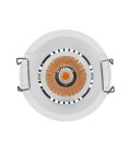 DOWNLIGHT EMBUTIDO LED STUDIO RETRAÍDO 5W LUZ CÁLIDA BLANCO