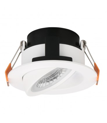 DOWNLIGHT EMBUTIDO DIRIGIBLE LED STUDIO TRIAC DIMEABLE 1800K-3000K LUZ CÁLIDA 10W IP54