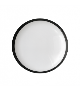 APLIQUÉ CIELO/MURO NEGRO CIRCULAR EXTERIOR IP65 24W 3200K AC85-265V