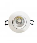 FOCO EMBUTIDO LED STUDIO BLANCO 5W 3000K 220V IP20 / Ø90X40MM