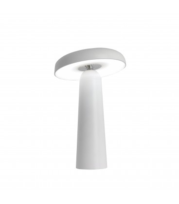 LÁMPARA DE MESA EDI BLANCA 4W 3000K DIAMETRO 140X218MM IP20