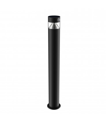 BOLLARD ORION SOLAR 1,2W CON SENSOR DE MOVIMIENTO. GRIS OSCURO. 50CM ALTO. IP44. INCLUYE ESTACA