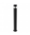 BOLLARD ORION SOLAR 1,2W CON SENSOR DE MOVIMIENTO. GRIS OSCURO. 50CM ALTO. IP44. INCLUYE ESTACA