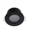 PORTA DICROICO LED STUDIO NEGRO IP44 PARA GU10 / Ø82MM