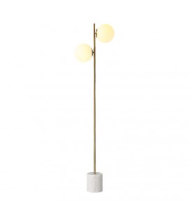 LÁMPARA DE PIE LED STUDIO BALL ORO PARA E27/G45 220V IP20 / 340X1620MM