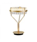 LAMPARA DE MESA CHANDELIER COLOR ORO+VIDRIO INCLUYE CHIP 15W (1500LM) 3200K LED ∅320*490MM -- IP20 220V