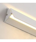 APLIQUÉ MURO DOBLE PLACA LUZ BLANCO 15W 3000K IP40