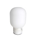 LÁMPARA MESA TURIN BLANCO VIDRIO PARA G9X1 Ø150 X H250