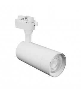 FOCO RIEL LED STUDIO BLANCO 20W 3000K 220V IP20 / Ø70X155MM