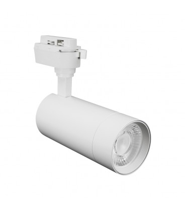 FOCO RIEL BLANCO MATE 20W LED INTEGRADO 3000K IP20