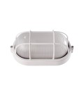 APLIQUÉ TORTUGA LED STUDIO REJILLA BLANCO 220V IP54 PARA E27 / 210X90MM