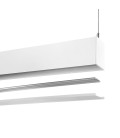 Luminaria Led Colgante o Sobrepuesto Blanco Mate 40w 4000k