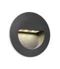 EMBUTIDO A MURO CIRCULAR MINI 1,5W 6LED 3000K